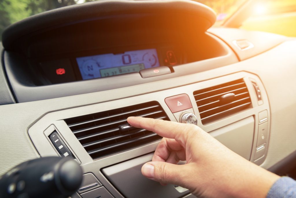 Climatisation de voiture en hiver